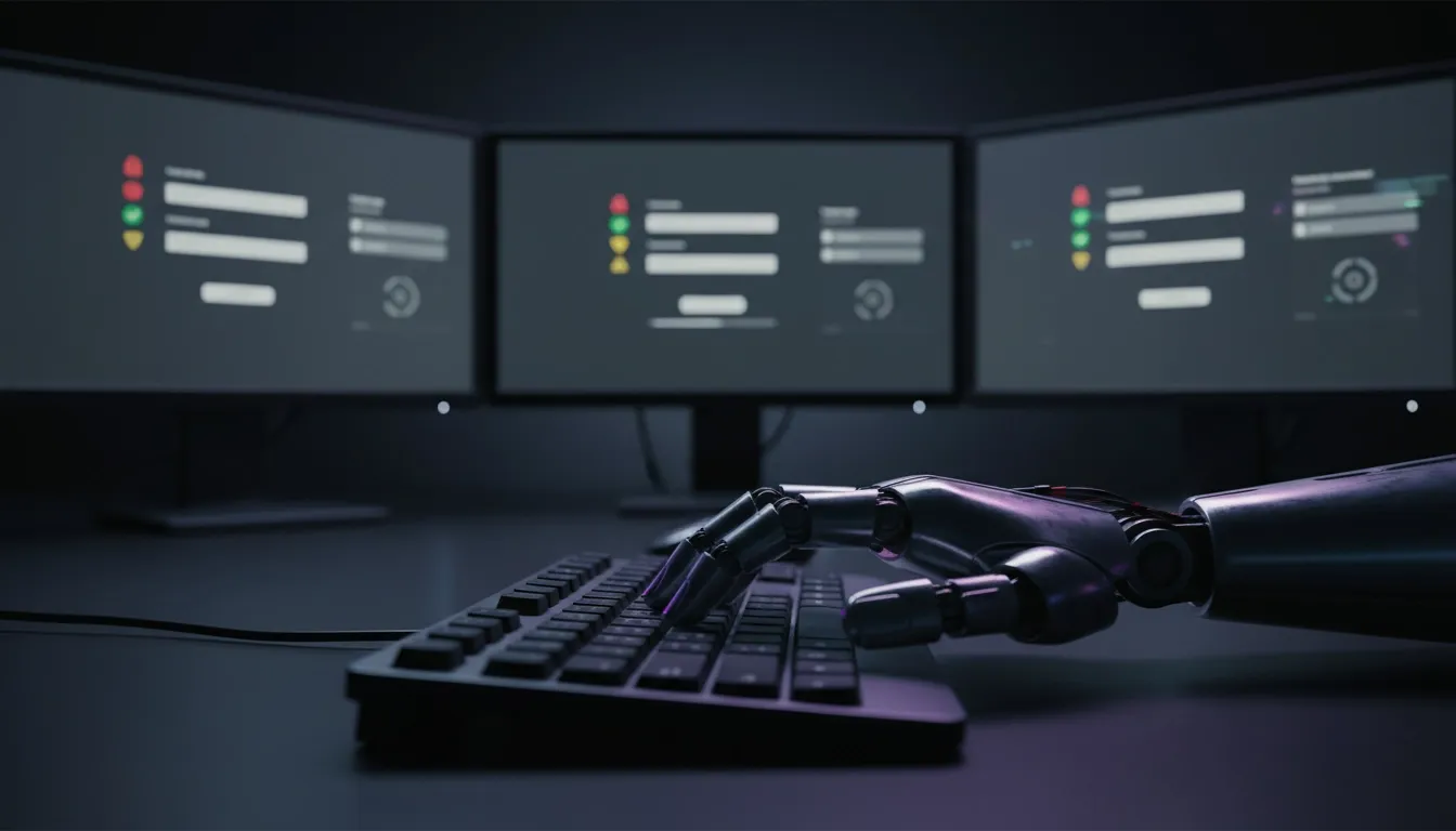 A bot attempting to log into users' accounts by typing in their reused passwords