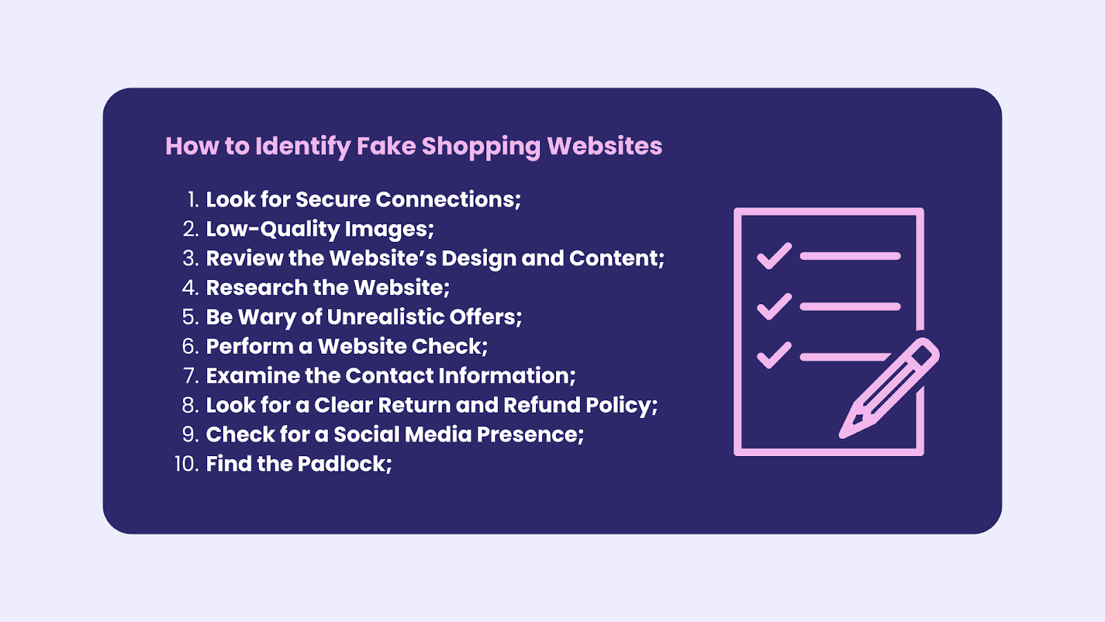 How to Identify Fake Shopping Websites?