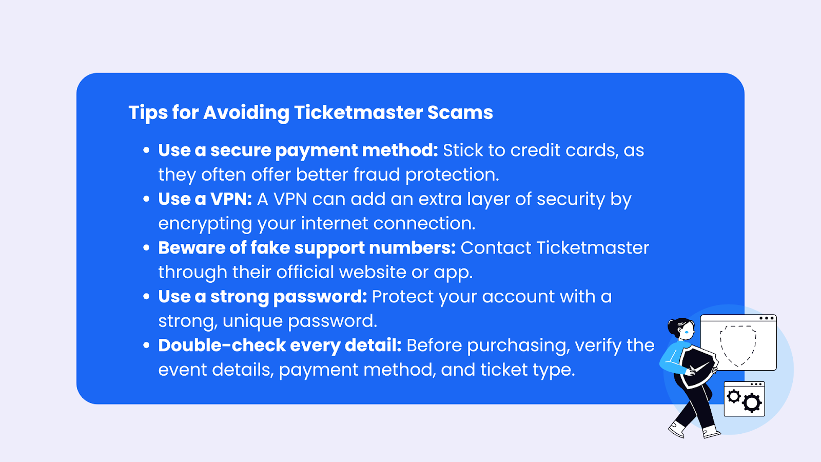 common ticketmaster scams