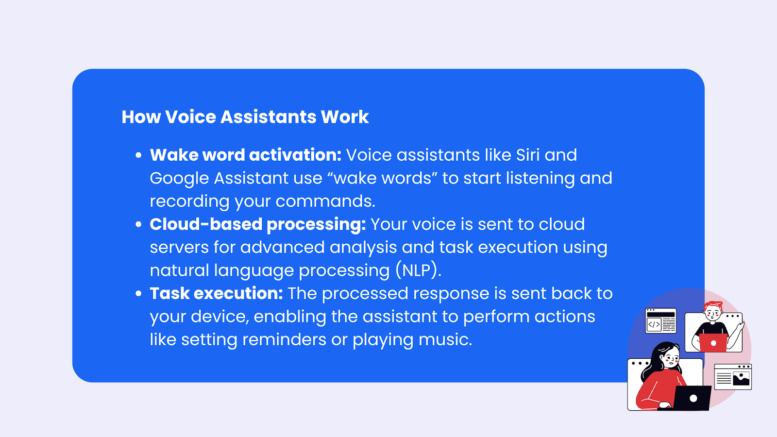 how does google assistant work