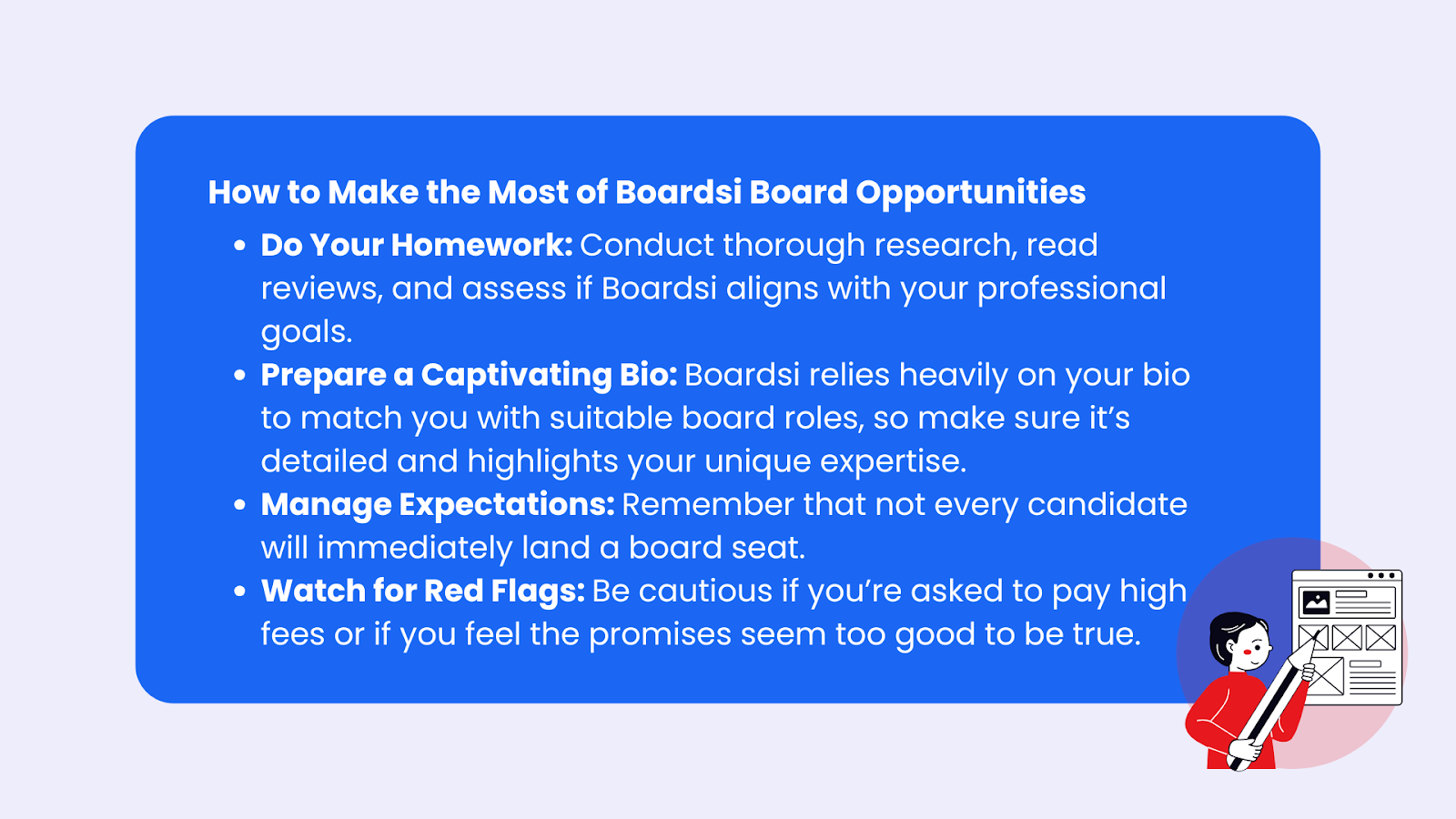 does boardsi deliver results