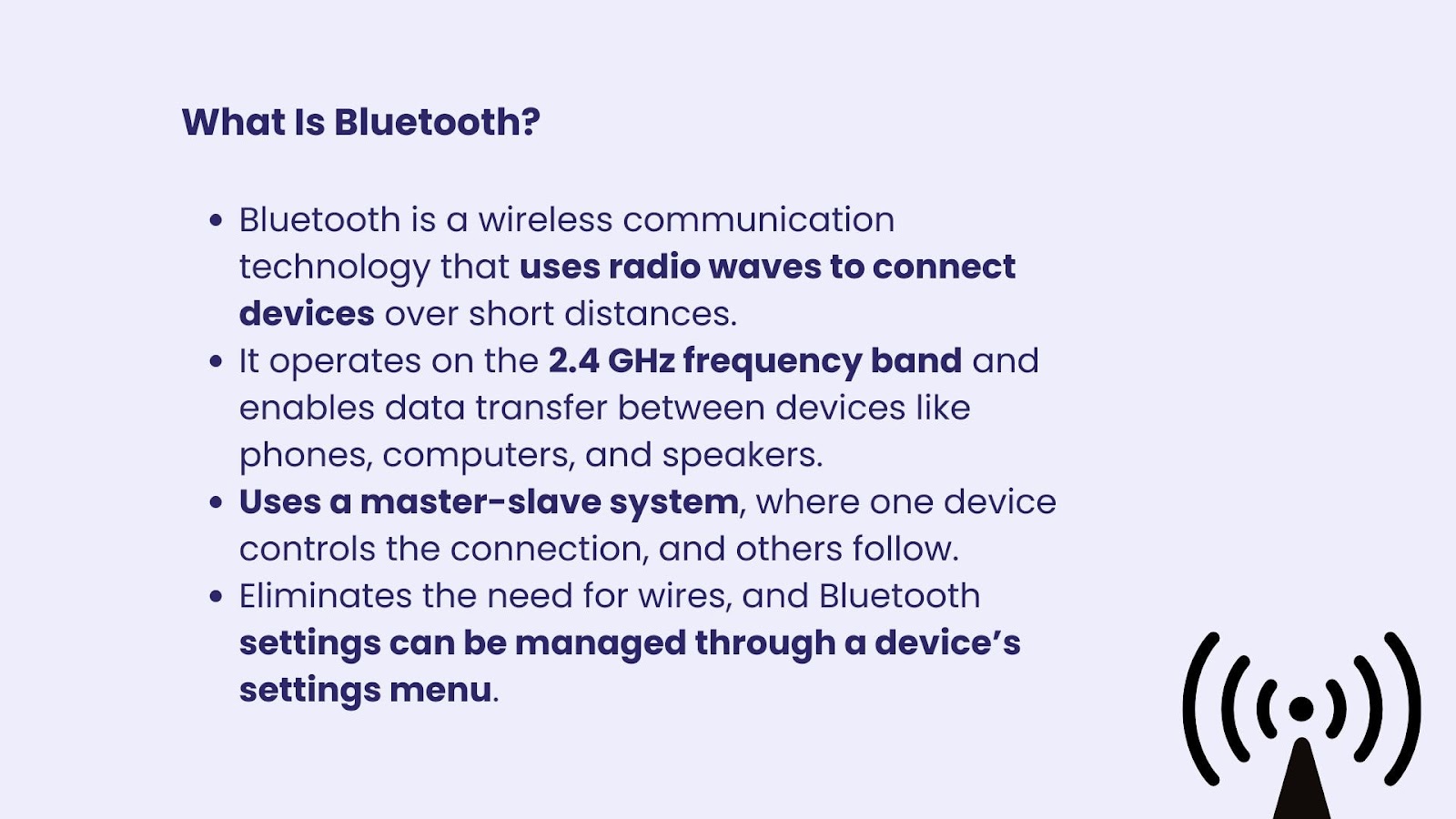 how does bluetooth work?