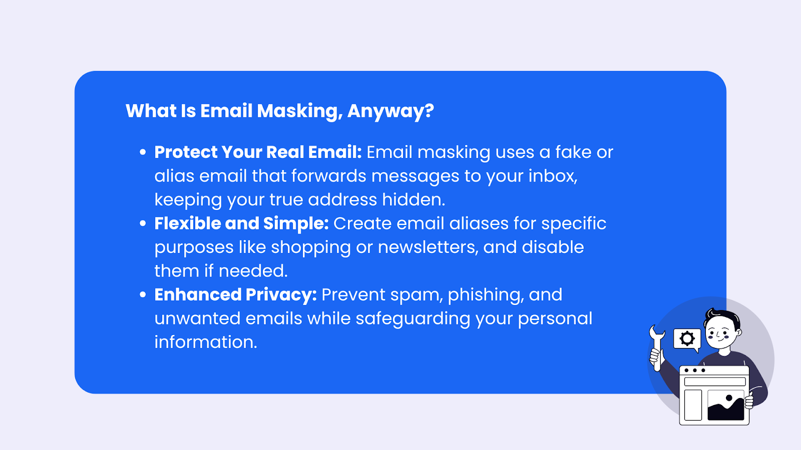 what is email masking