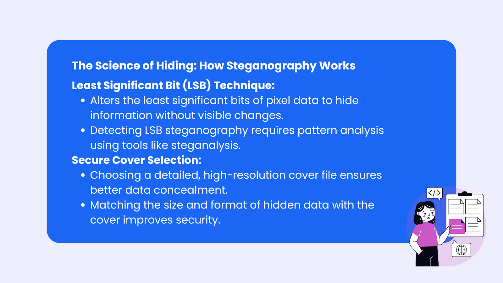 types of steganography