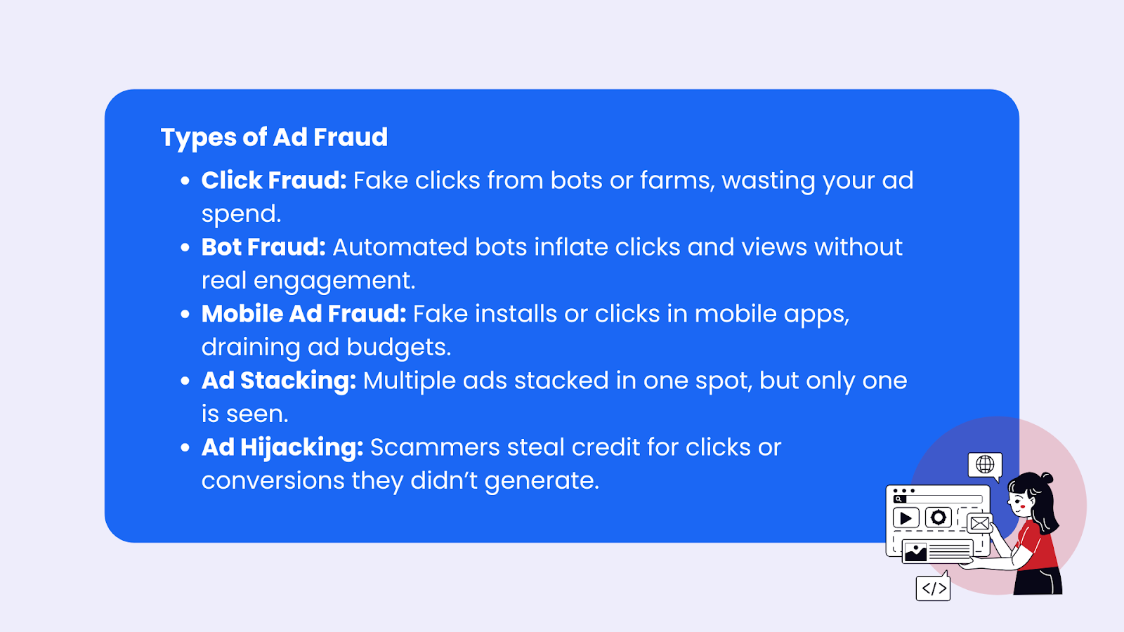 how does ad fraud work