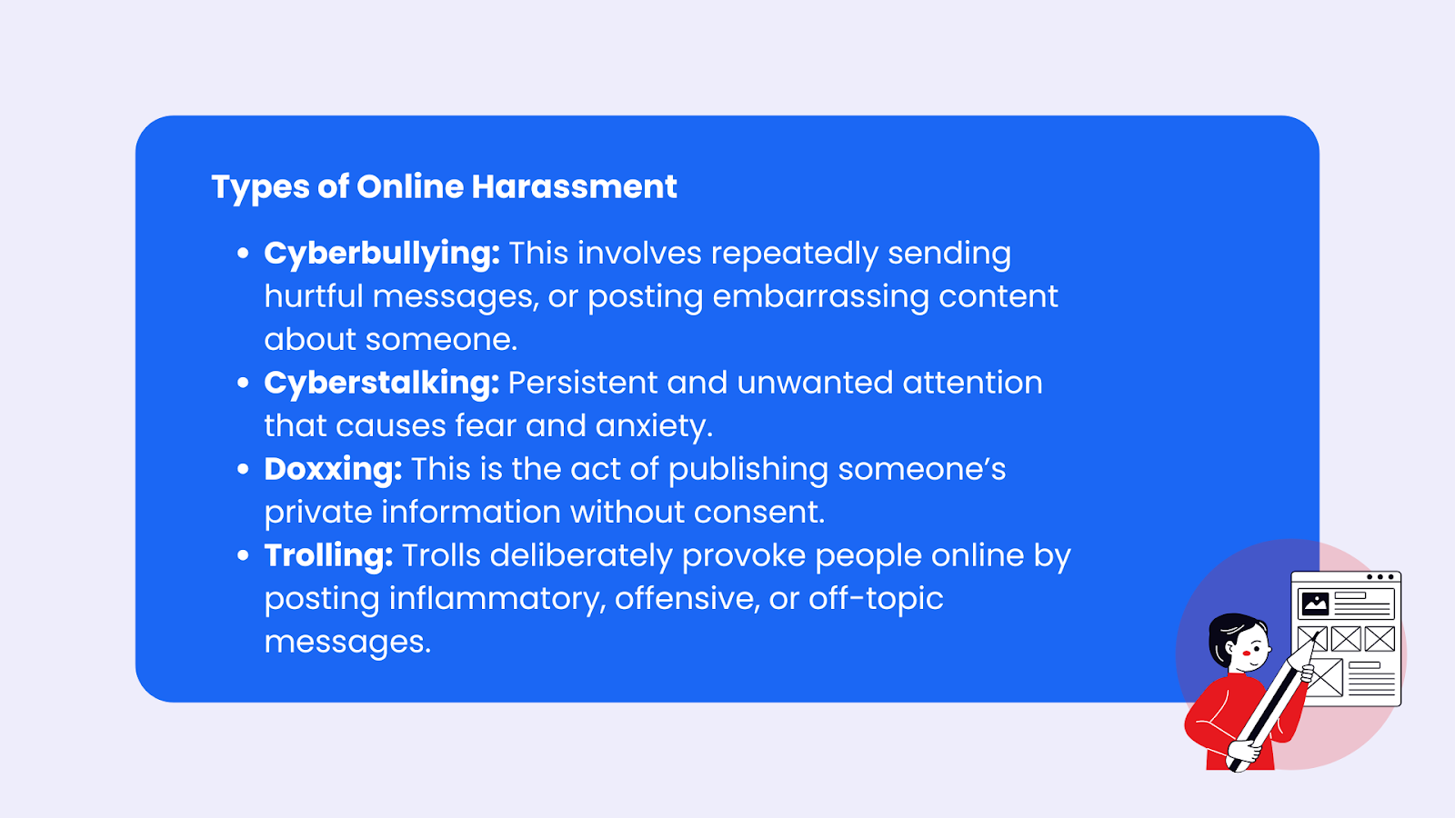 what is online harassment