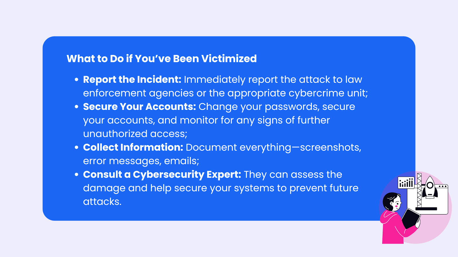 what can you do after a cyber attack?