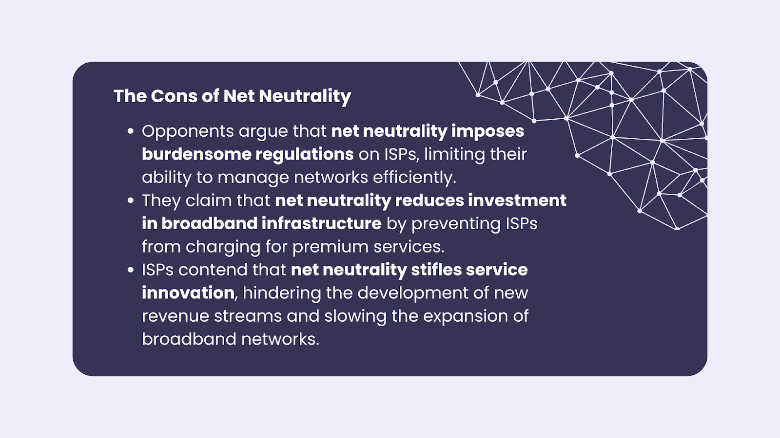 Abolish Net Neutrality