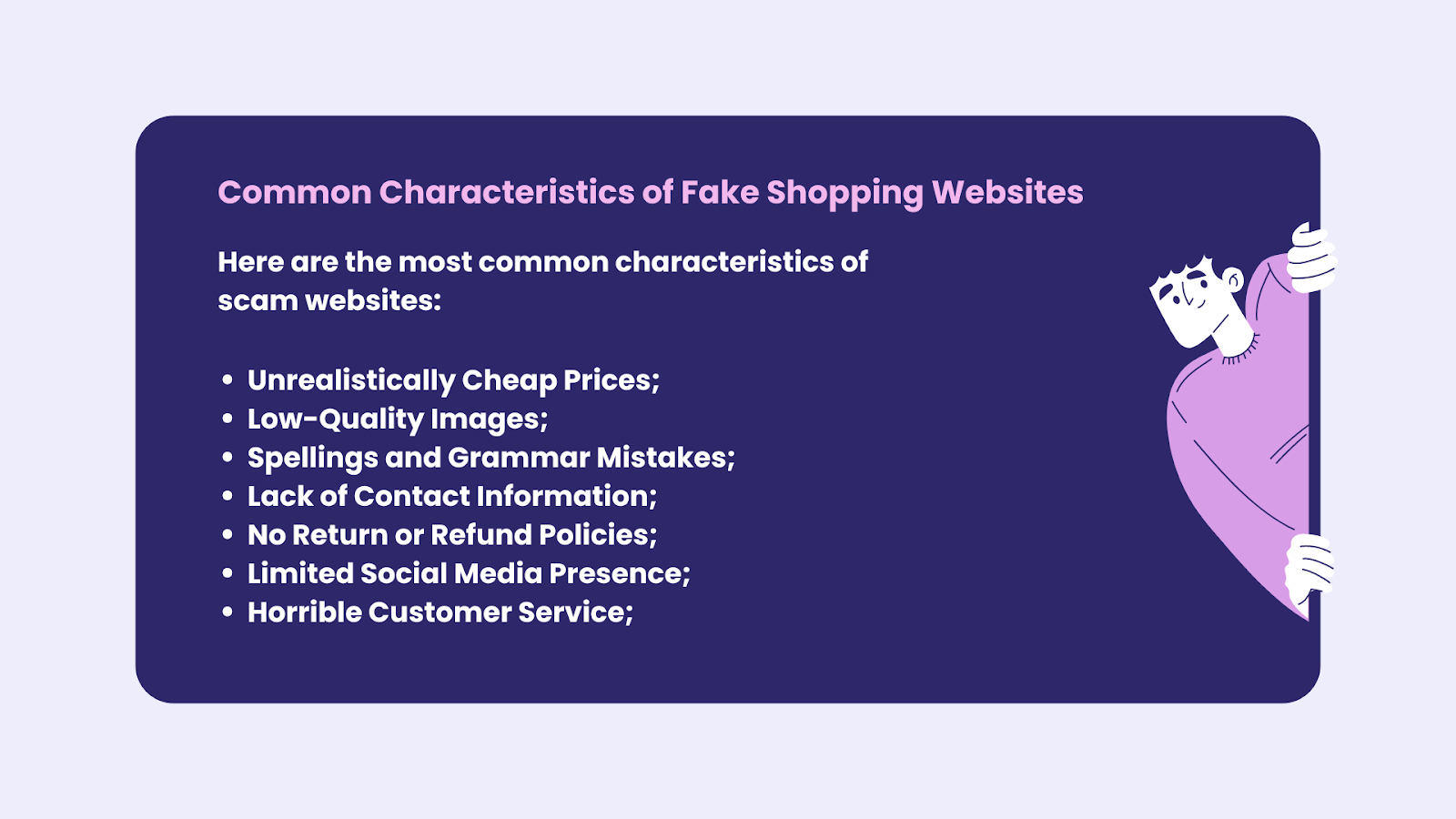 Characteristics of a Scam Website