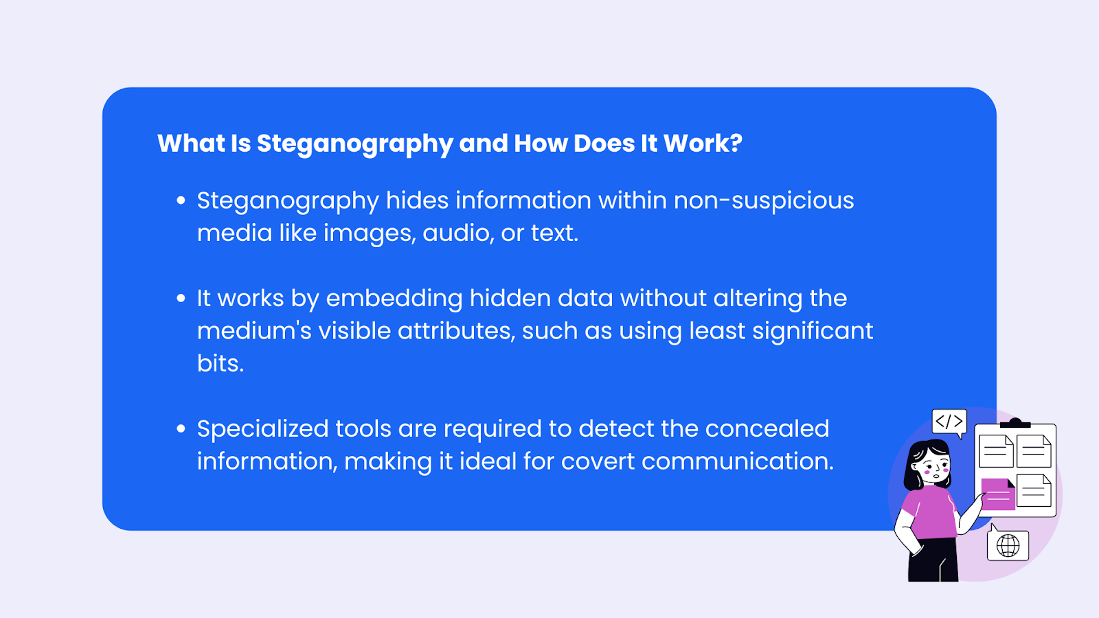 what is steganography