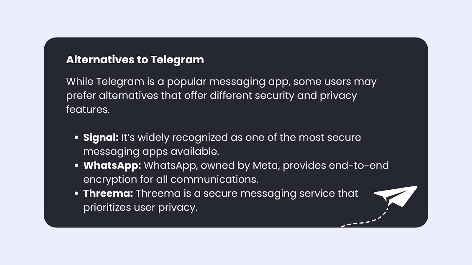 Popular Alternative to Telegram