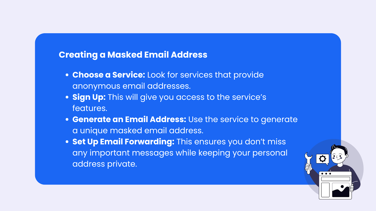 masked email addresses explained