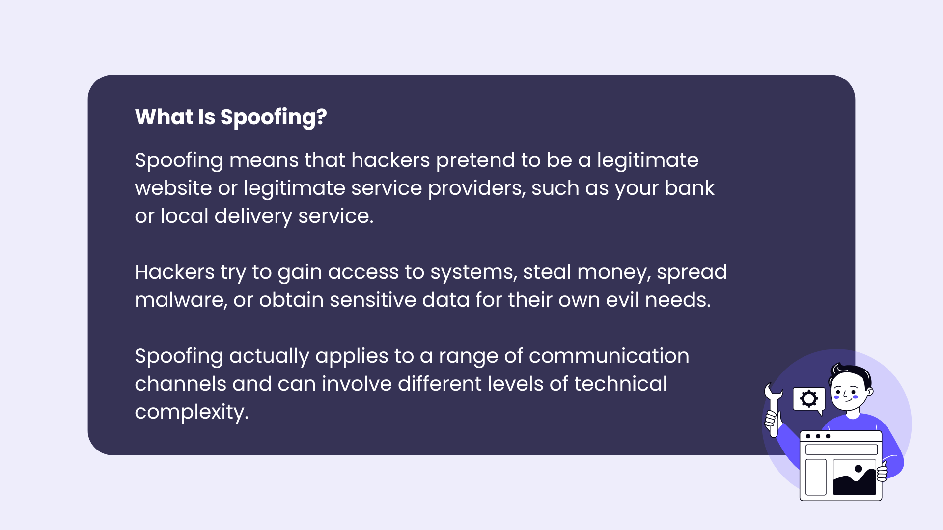 definition spoofing