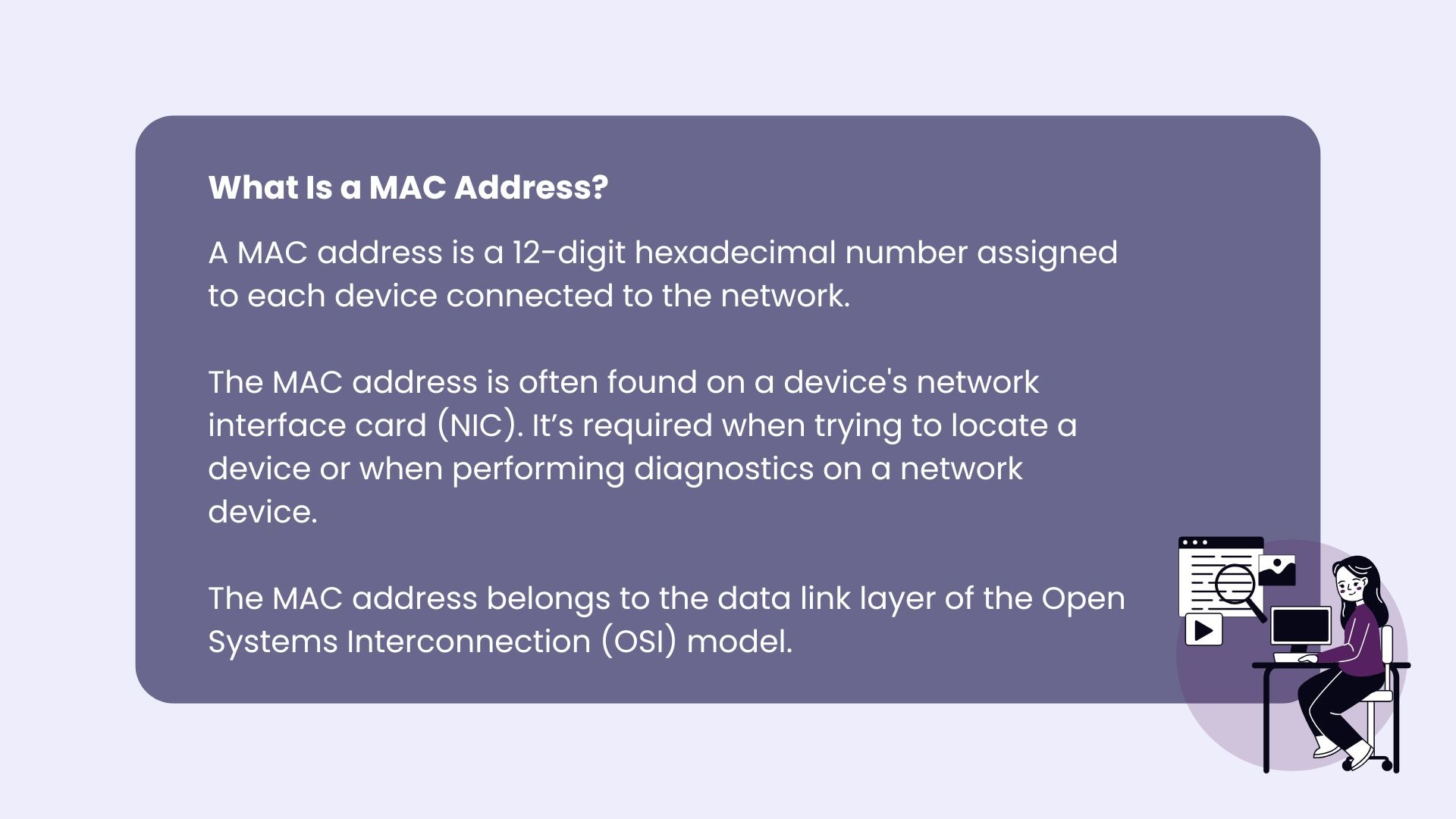 what is a media access control address