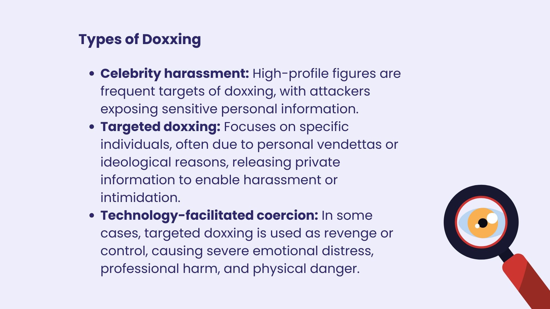 types of doxing
