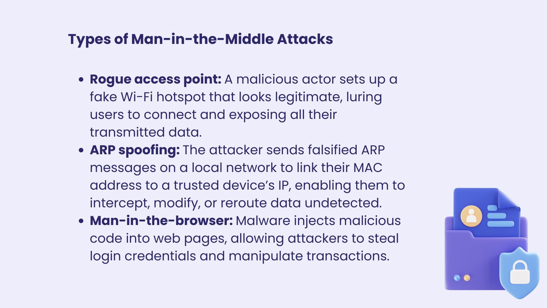 man in the middle attack techniques