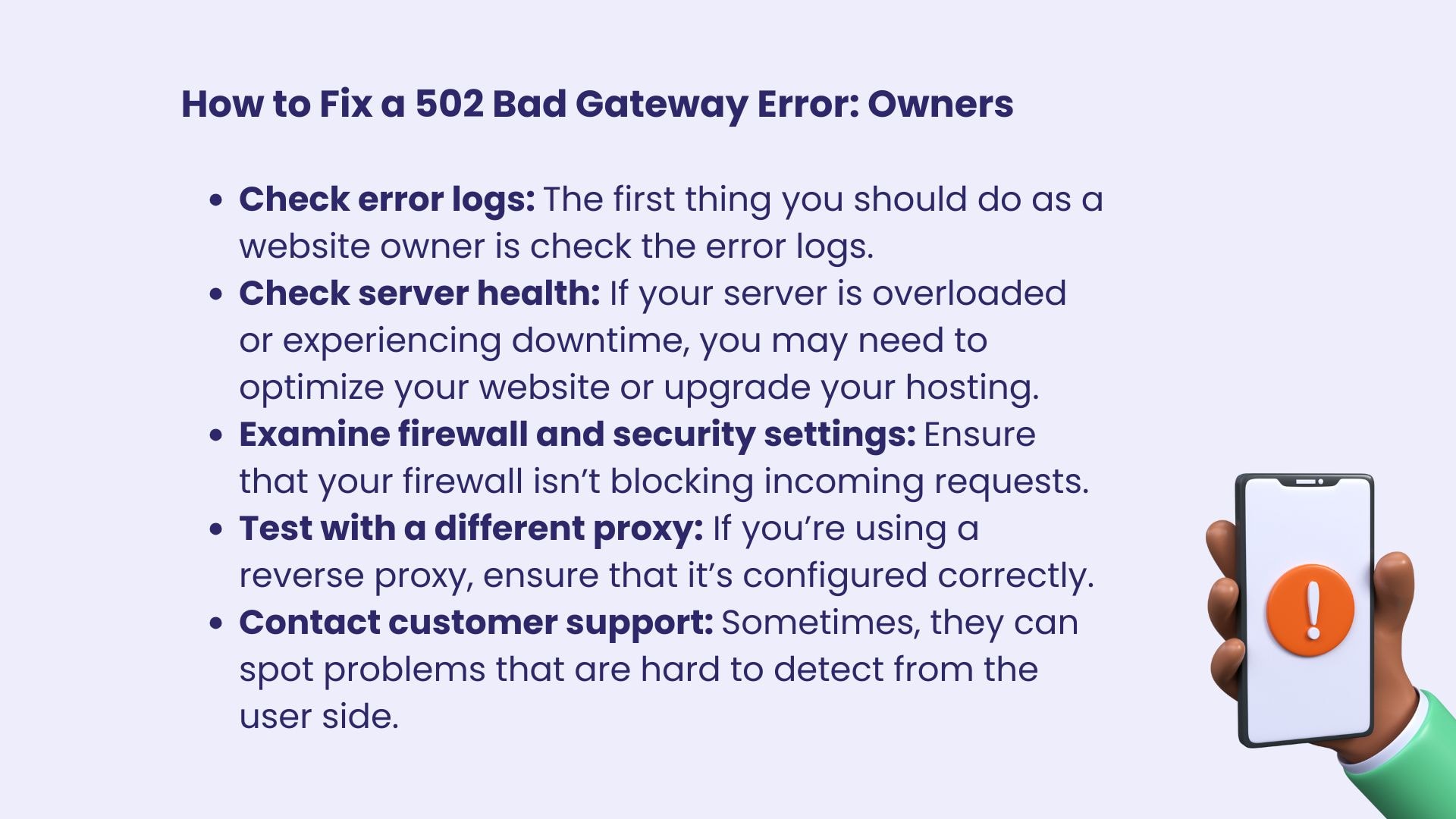 is 502 gateway a temporary error?
