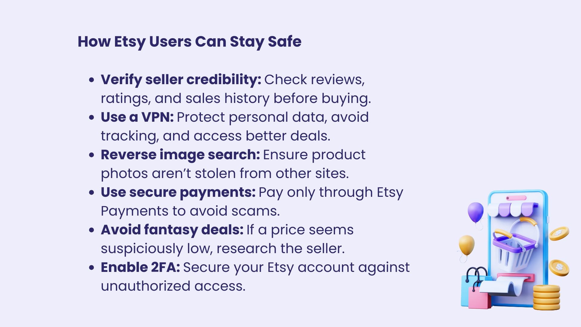 how to stay safe on etsy
