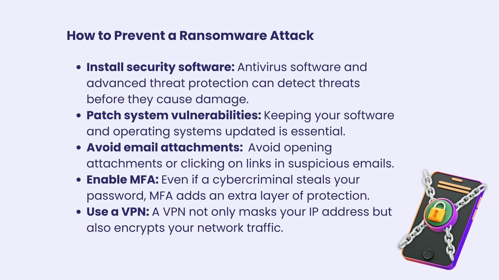 security measures crypto ransomware attacks