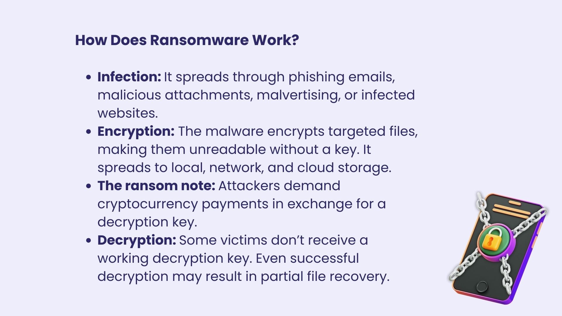 how do ransom attacks work