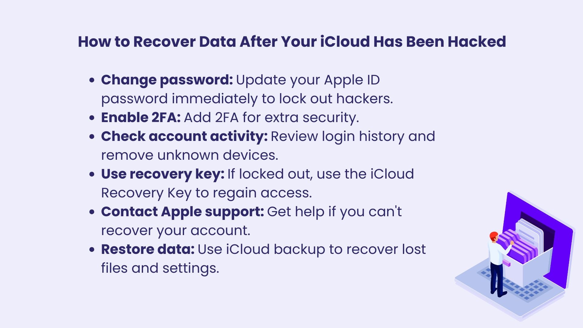 is icloud end to end encrypted