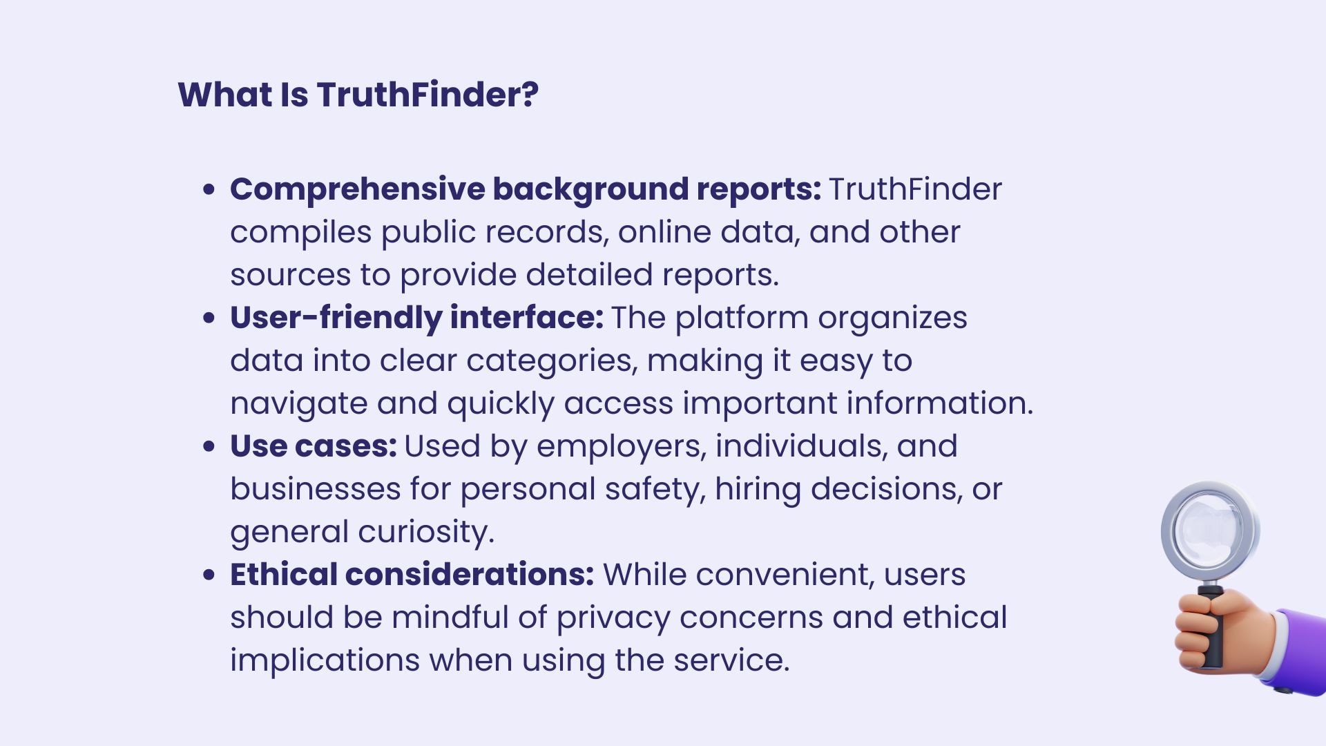 is truthfinder legit?