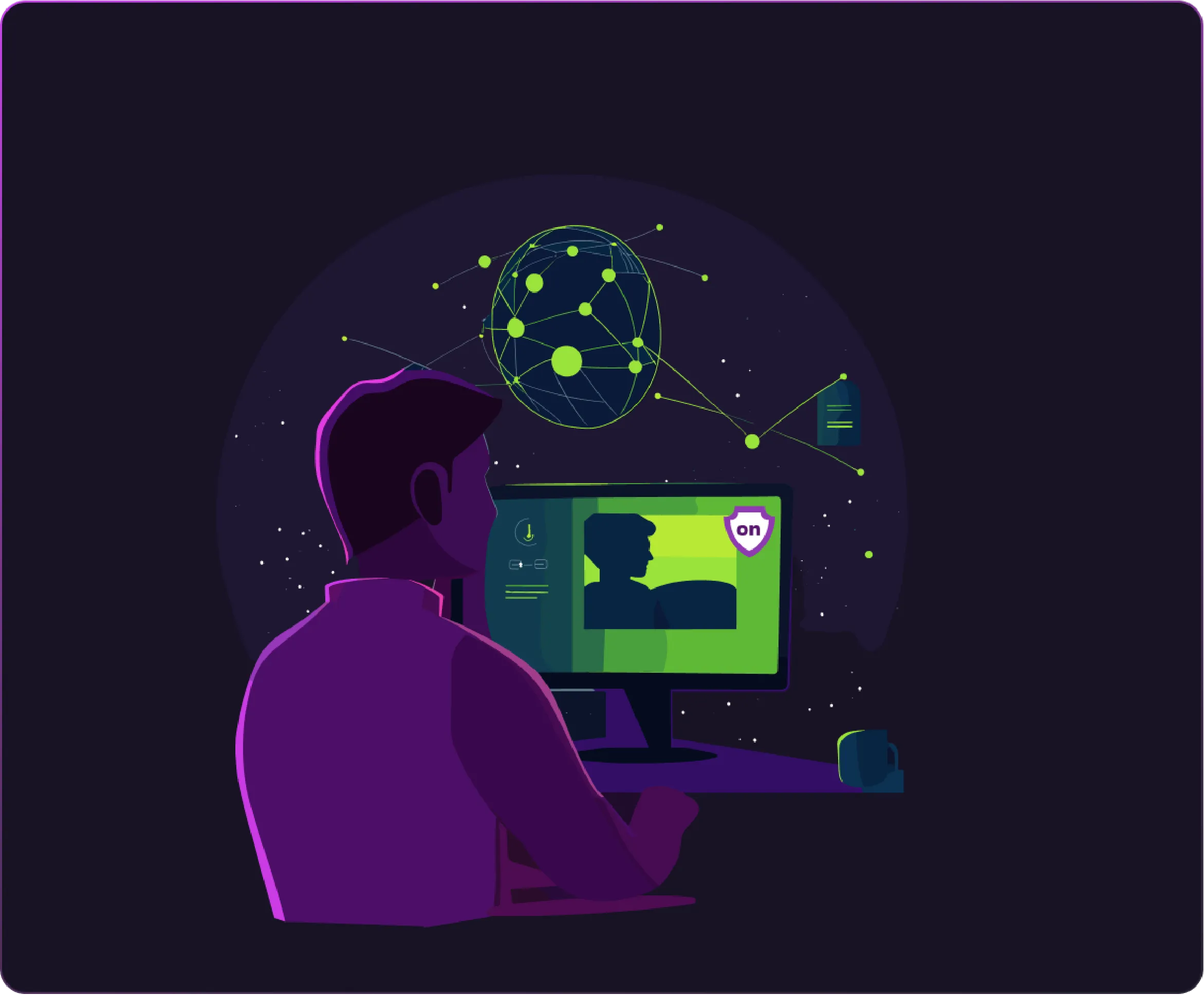 Person watching a TV show on a laptop
