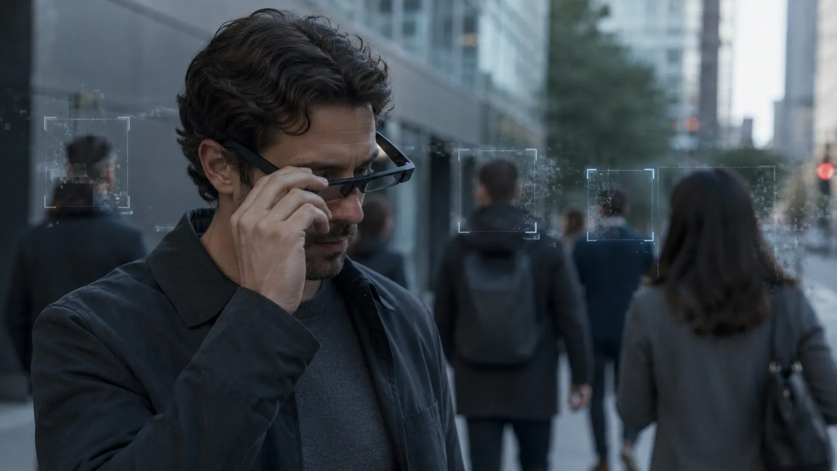 AI glasses wearer takes of the device as it can no longer recognize faces due to queitly removed code
