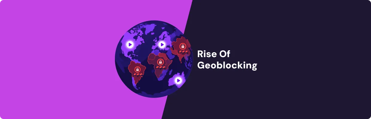 Illustration of a globe with play buttons scattered across it