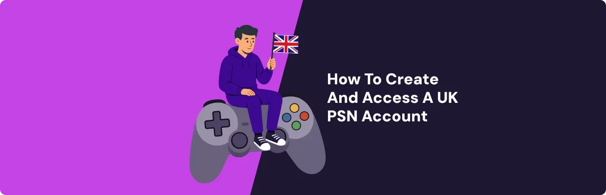 An animated man sitting on an animated PlayStation remote