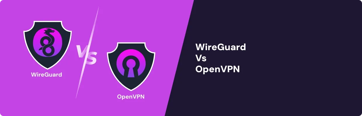 WireGuard and OpenVPN protocol logos